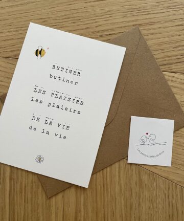 Carte "l'abeille"