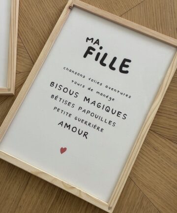 Affiche "Ma Fille"