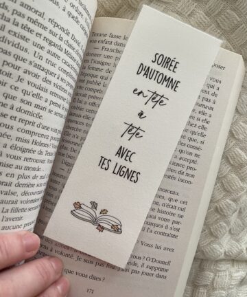 Marque-Page "Tête à Tête"
