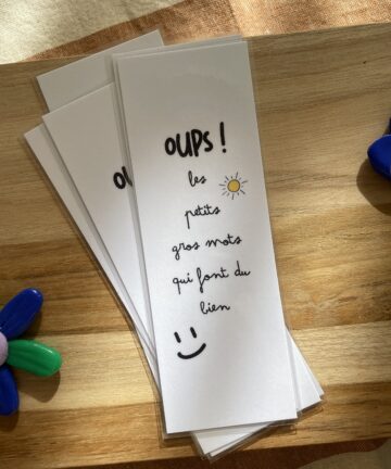 Marque-Page "Oups"