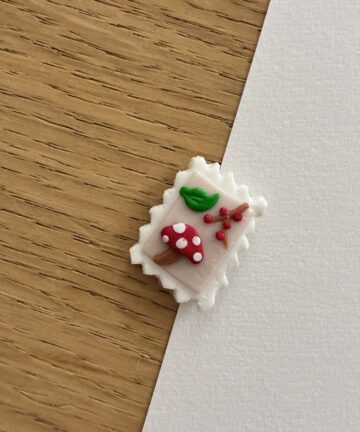 Aimant "Timbre Forêt"