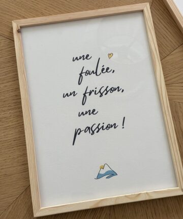 Affiche "Une passion"