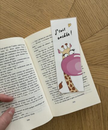 Marque-Page "Girafe"