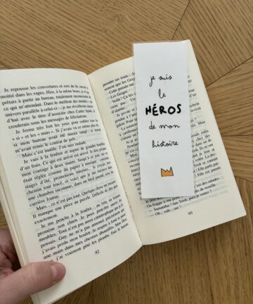 Marque-Page "Héros"