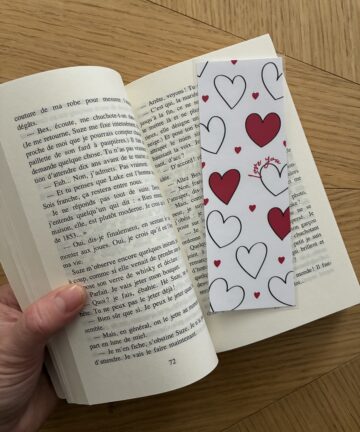 Marque-Page "Love you"