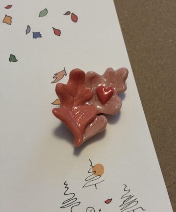 Aimant "feuilles de chêne"