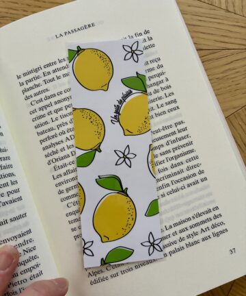 Marque-Page "Citrons"