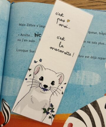 Marque-Page "Hermine"